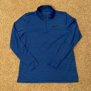Mens Nike Dry Fit 1/4 zip Longsleve Pullover. NWOT